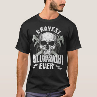 Millwright Image On Back Of Clothing Pullover