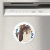 Milly Moo Bunny Magnet (In Situ (Geschirrspüler))