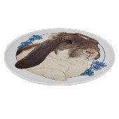 Milly Moo Bunny Schneidebrett (Ecke)