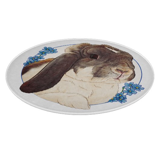 Milly Moo Bunny Schneidebrett (Ecke)