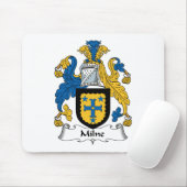 Milne Familienwappen Mousepad (Mit Mouse)