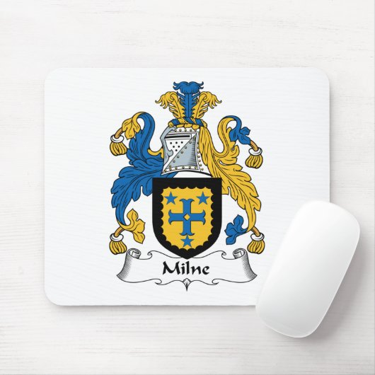 Milne Familienwappen Mousepad (Mit Mouse)