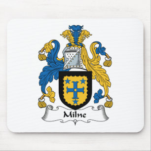 Milne Familienwappen Mousepad