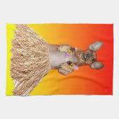 Milner das Tanzen-Dackel-Küchen-Tuch Küchentuch (Horizontal)