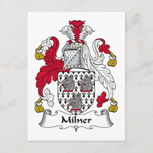Milner Familienwappen Postkarte