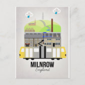 Milnrow Postkarte (Vorderseite)