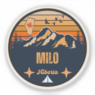 Milo, Alberta Aufkleber