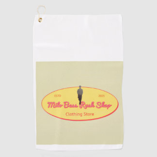 Milo Bass Rush Shop golf ball Golfhandtuch