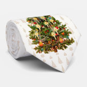 Milo Christmas Collection Weihnachtsbaum Krawatte (Gerollt)