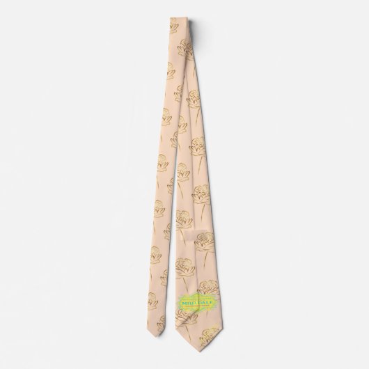 Milo Dale Easter Men's Necktie Collection - Frühja Krawatte (Rückseite)
