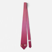 Milo Dale Gradated Liebe Men's Necktie Krawatte (Vorderseite)