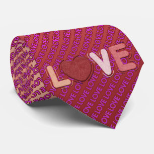 Milo Dale Gradated Liebe Men's Necktie Krawatte