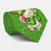 Milo Dale St. Patrick's Day Green Mouse Männer Kra Krawatte (Gerollt)
