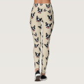 Milo das Boston Terrier Leggings (Rückseite)