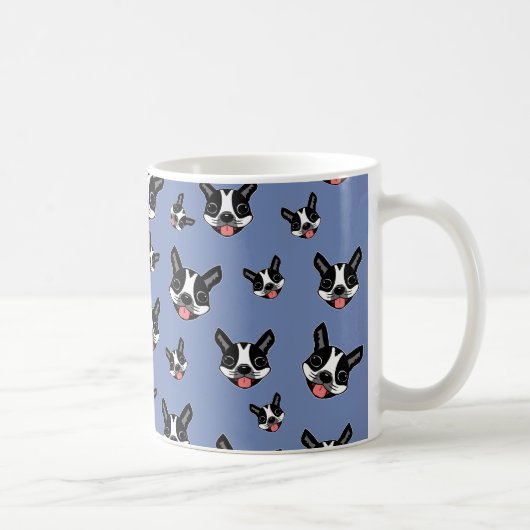 Milo der Boston Terrier Kaffeetasse (Rechts)