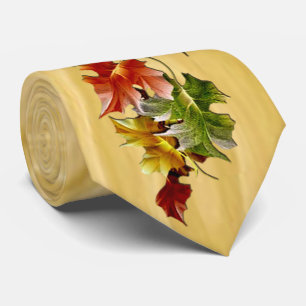 Milo Erntedank mit Herbstlauben Krawatte