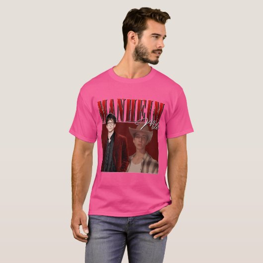 Milo Manheim Retro Design T-Shirt (Vorne ganz)