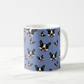 Milo The Boston Terrier Kaffeetasse (VorderseiteRechts)