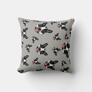 Milo The Boston Terrier Kissen