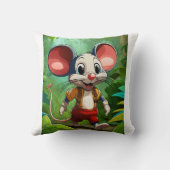 Milo the Jungle Mouse Kissen (Rückseite)