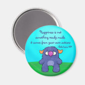 Milo the Monster, w/quote Magnet (Vorderseite/Rückseite)