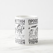 Milo und The Bull - Progressive Überlastung - Trai Kaffeetasse (Mittel)