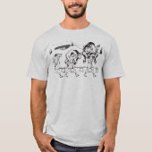 Milo von Croton und The Bull - Gym Motivierend T-Shirt (Vorderseite)