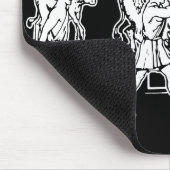 Milo von Croton und von Stier - Turnhalle Mousepad (Ecke)