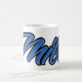 Milo Vorname Name blue Tasse Kaffeetasse (Mittel)