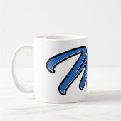 Milo Vorname Name blue Tasse Kaffeetasse (Links)