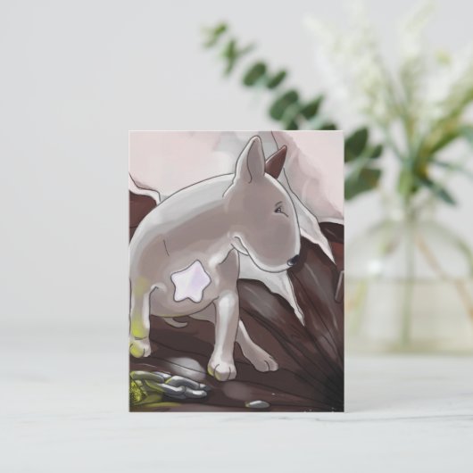 Milo & Ze Postkarte (Stehend Vorderseite)