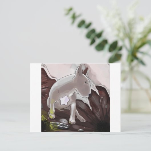 Milo & Ze Postkarte (Stehend Vorderseite)