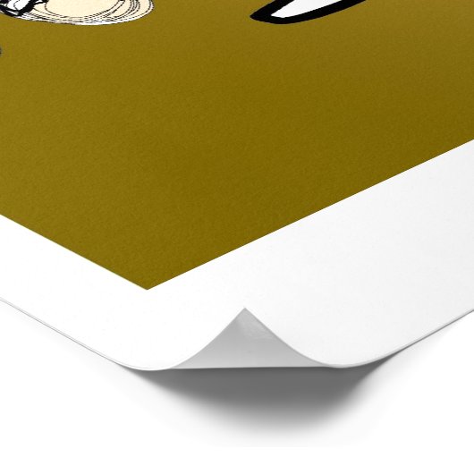 Milonga Gaucha Tango Poster (Ecke)