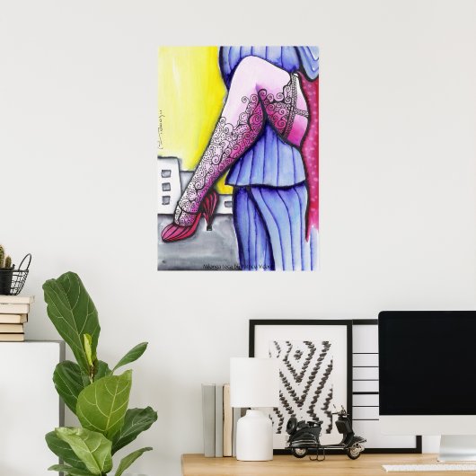 Milonga Loca Poster (Heimbüro)