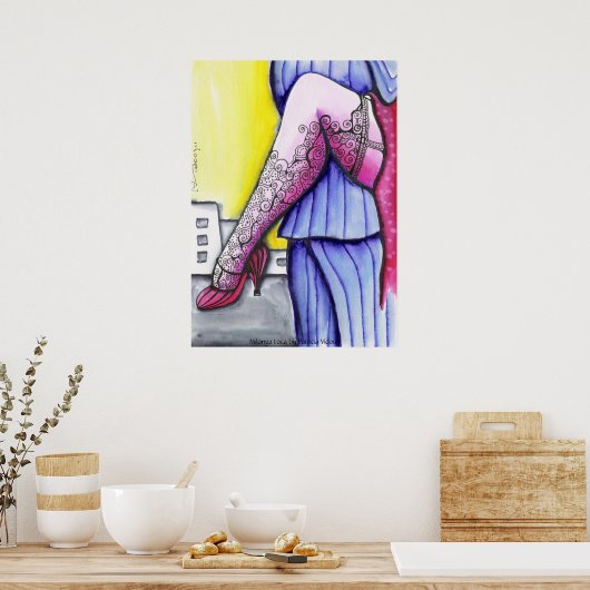 Milonga Loca Poster (Küche)