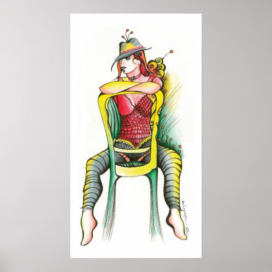 Milonguerita Tango Poster (Vorne)