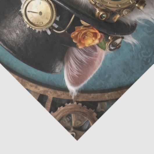 Milord Gearheart - Decoupage - Seidenpapier (Detail)