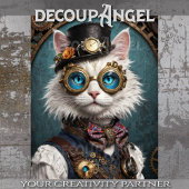 Milord Gearheart - Decoupage - Seidenpapier