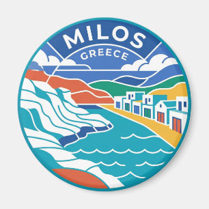 Milos Griechenland Magnet