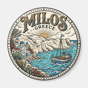 Milos Griechenland Magnet