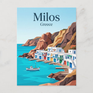 Milos Griechenland Postkarte