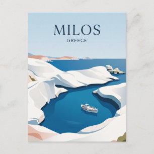 Milos Griechenland Postkarte