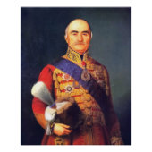 Milos Obrenovic Poster (Vorderseite)
