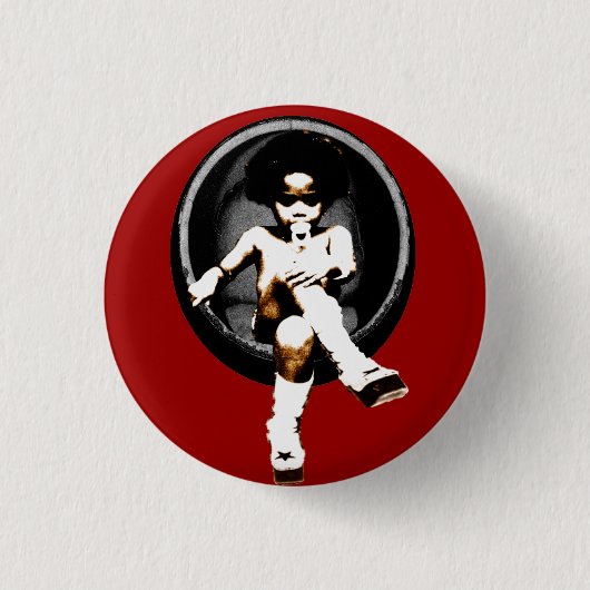 Miltant Kleinkind: Soul-Ei Button (Vorderseite)