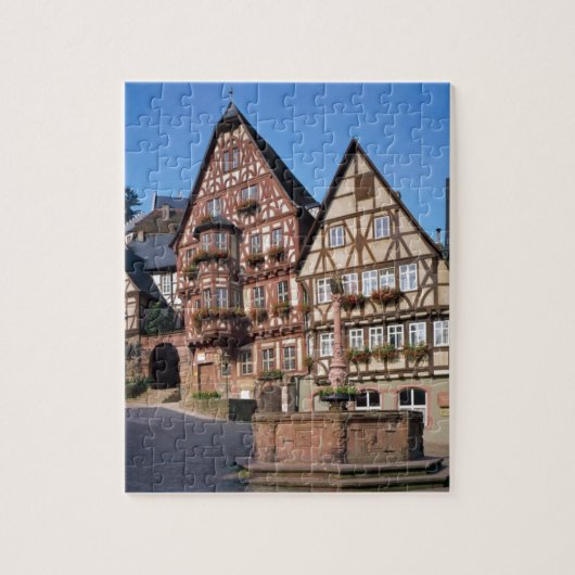 Miltenberg Stadt, Deutschland Puzzle (Vertikal)