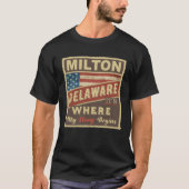 MILTON, da beginnt meine Geschichte T-Shirt (Vorderseite)