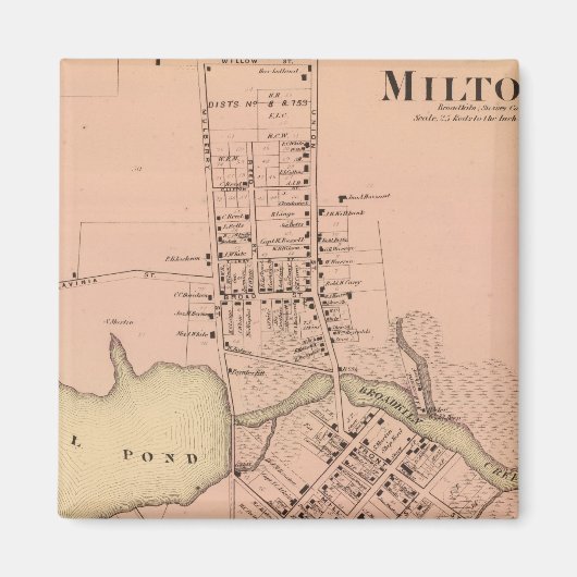 Milton Delaware Magnet (Vorne)