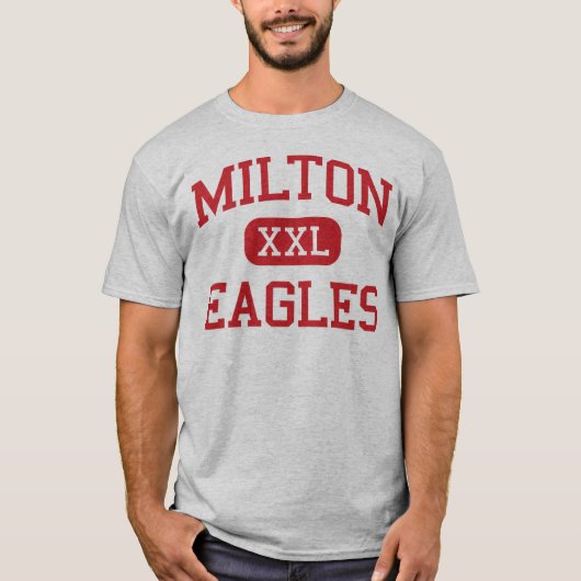 Milton - Eagles - Highschool - Alpharetta Georgia T-Shirt (Vorderseite)