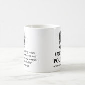 Milton Friedman Cut Taxen Kaffeemaschine Tasse (Mittel)