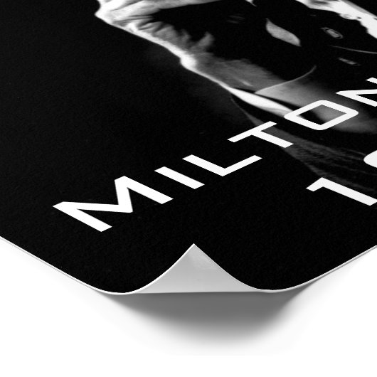 Milton.Friedman, Milton Friedman 1912-2006 Poster (Ecke)